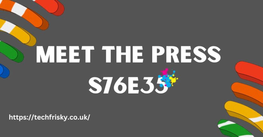 Key Topics and Segments of meet the press s76e35